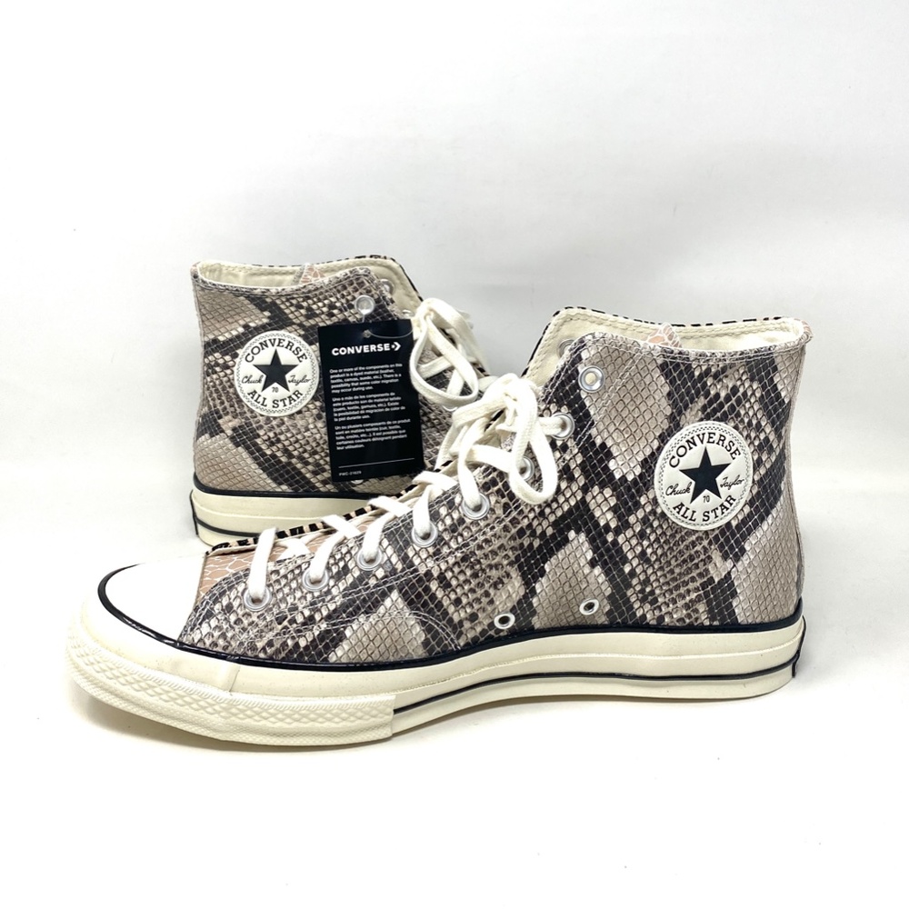 Converse All Star Chuck 70 High Top Animal Black Champagne Men’s Suede 167282C - Picture 2 of 9